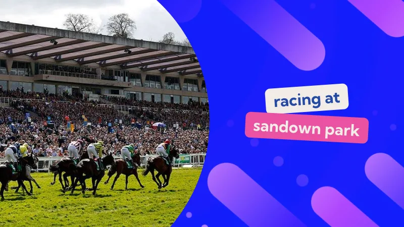 Racing at Sandown Park